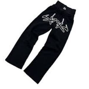 DyDy 'Rorschach' Sweatpants black size M‎ NWOT